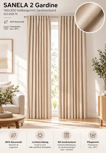 Ikea sanela gardinenschals - 2,