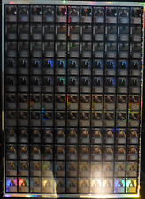 TCG 3 / Lord of the Rings Druckbogen / Uncut Sheet  Promokarten Deutsch
