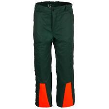 SWS Forst Schnittschutzbundhose Schnittschutzhose Forsthose grün leuchtorange