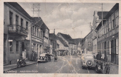 Postkarte osterburg adolf - ak,