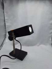 Kaiser Typ 3200 L Mikroskopleuchte Lampe Leuchte E14 25W schwarz Birnenform 60er