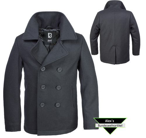 Brandit herren pea coat - brandit,