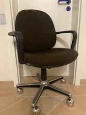 DRABERT Bürostuhl Drehstuhl Schreibtischsessel mit Lehnen, 5 Rollen, Textilbezug