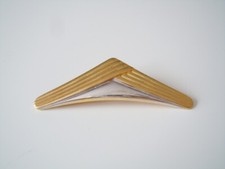 Bicolor Kragenclip Hemdkragen