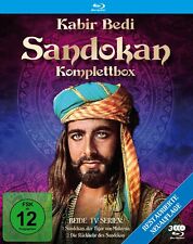 Sandokan - Komplettbox: Restored Version: Alle 10 Teile - Kabir Bedi [3 Blu-ray]