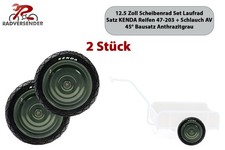 2 Stk. 12 1/2 Zoll Scheibenrad