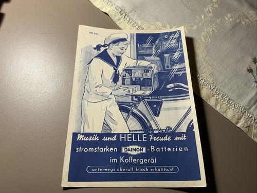 Prospekt broschüre daimon - /,