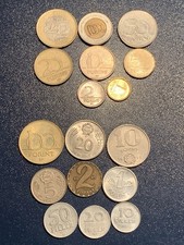 17 Münzen  Ungarn 1,2