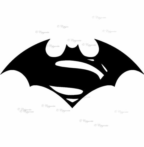Batman logo vinyl aufkleber - batman,