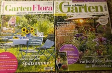 2 Gartenzeitschriften -Mein schöner Garten / Garten Flora Sept. 21