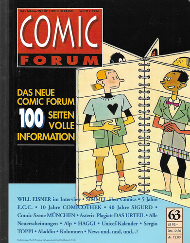 Comic forum 1994 will - nr.63, /