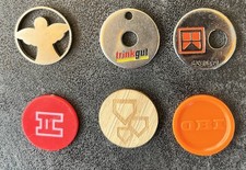 EKW Chip Einkaufswagenchip 6 Stück