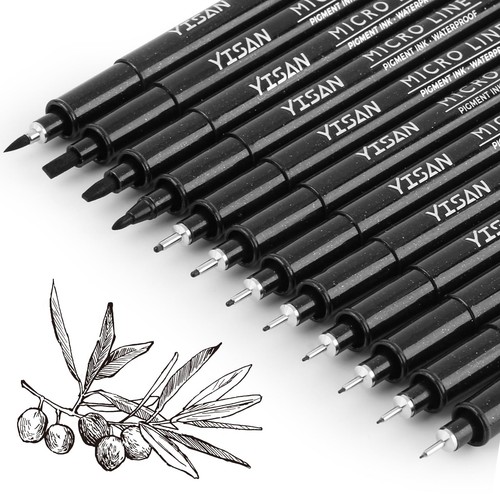 Yisan fineliner stifte - fineliner, set