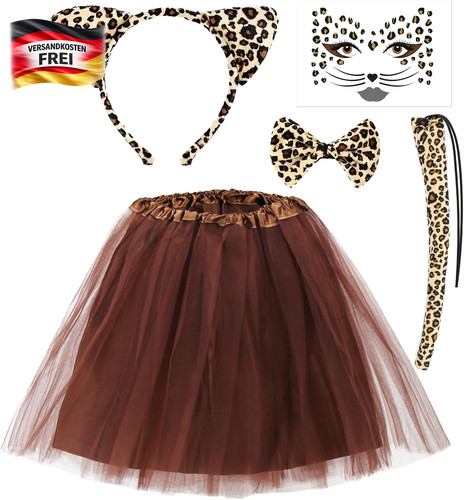 Leoparden kostüm set für - kostüm,