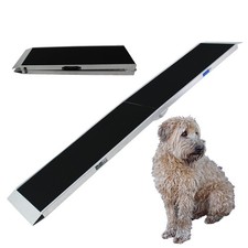 Hunderampe klappbar Alu Rampe Hundetreppe 183cm 180 kg Kofferraumrampe