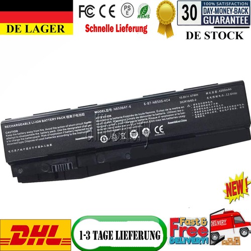 Akku n850bat für clevo - akku,