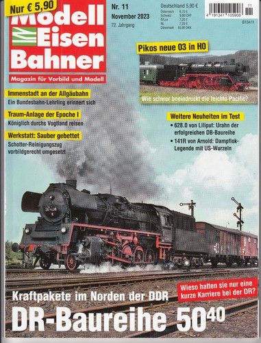 Modelleisenbahner 2023 - modelleisenbahner, 11-2023