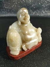 Speckstein Buddah Figur -