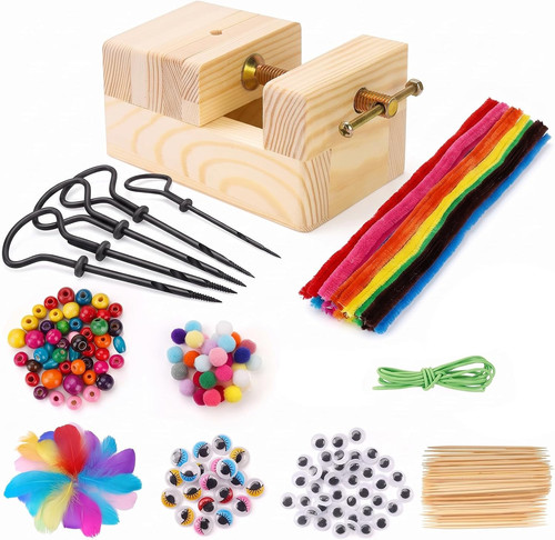 Kastanien bastelset mit - kastanien, holz