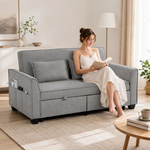Homcom schlafsofa in - homcom, schlafsofa,