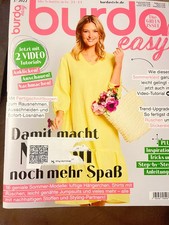 BURDA EASY - Nr. 3/2022  Zeitschrift und Schnittmuster