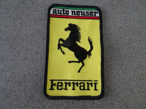 Ferrari logo aufnäher x - aufnäher,