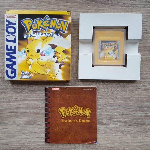 Pokemon gelbe edition gelb - pokemon,