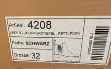 Reitstiefel  Größe 32  Farbe