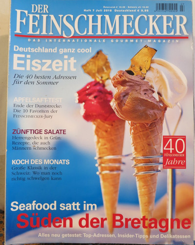 Zeitschrift der feinschmecker - zeitschrift,