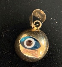 Nazar (Auge) Anhänger Gold