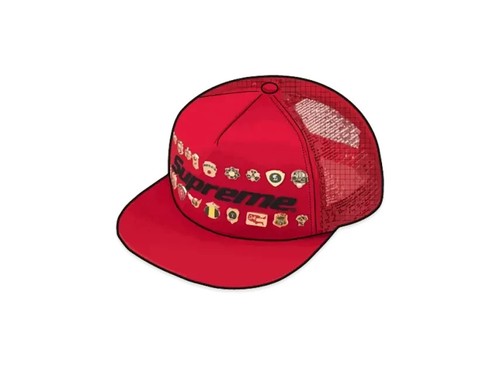 Supreme pins mesh - back, 5-panel