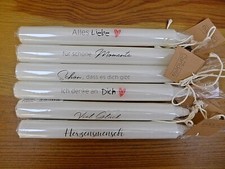 Kerze Stabkerze  Wachs Indoor