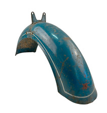 Schutzblech vorne Telegabel hell Blau Original Gebraucht Dnepr K750