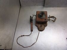 Sehr altes antikes  Haustelefon Wandtelefon Wandapparat Holzgehäuse