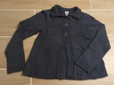 STRICKJACKE WESTE Gr. 158 von CYRILLUS dunkelblau Cardigan Mädchen