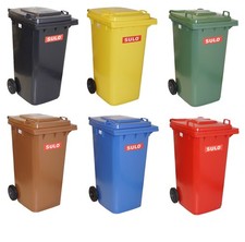 Sulo einfarbige Mülltonne 240