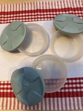 Tupperware Klick - Duo Zwei-Geteilt 3 x 240 ml Schüssel-Set Dosen-  3 Schüsseln