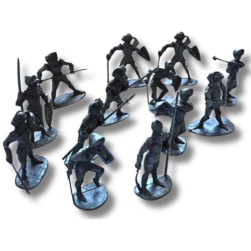 Plastik ritter figuren - plastik,