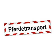 Pferdetransport Magnetschild Auto Tiere Pferdeanhänger Magnetfolie Geschenkidee