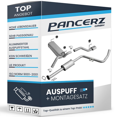Auspuffanlage für opel - auspuffanlage,