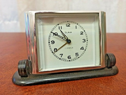 Vintage sowjetischer wecker - vintage,