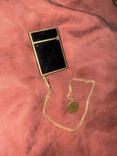 St Dupont Feuerzeug Ligne 2 Vergoldet Aus Nachlass Ohne Verpackung