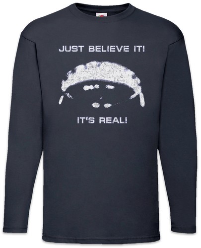 Ufo believe langarm shirt - ufo, it