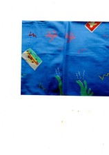 Gardinen für Kinder, 2 Stück, Maße: 145 x 157cm, blau mit Motiven, BW, top