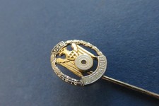 DSB  Schützen Luftpistole  Goldf.  klein  Abzeichen Anstecknadel