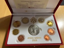 Vatikan - KMS 2008 PP - incl. Silbermedaille, Box, COA und Umverpackung