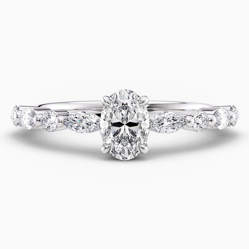 Diamant schöner ehering - diamant,