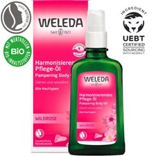NEU OVP WELEDA Harmonisierendes Pflege-Öl Wildrose Bio 100ml Naturkosmetik .