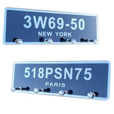 Garderobe mit 4 Haken Retro