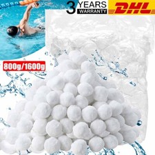 800/1600/2100g Filter Balls für Pool Recyclebar Filterbälle Waschbar Filterpumpe